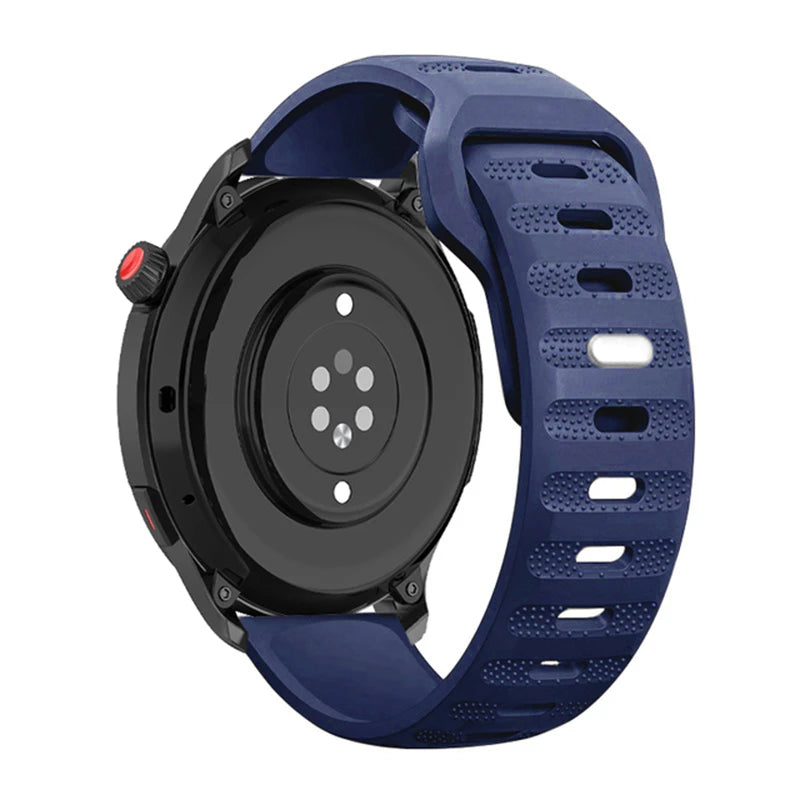 22mm 20mm Silicone Band For Huawei Watch 4/3/GT3-2 Pro Amazfit GTR 4/GTS 4 Soft Breathable Belt Samsung Galaxy Watch 6/5/4 strap