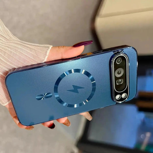 Matte Magnetic Wireless Charging Case For Google Pixel 10 9 9A 8 8A 7 7A 6 6A Pro XL For Magsafe Slim PC Hard Protection Cover