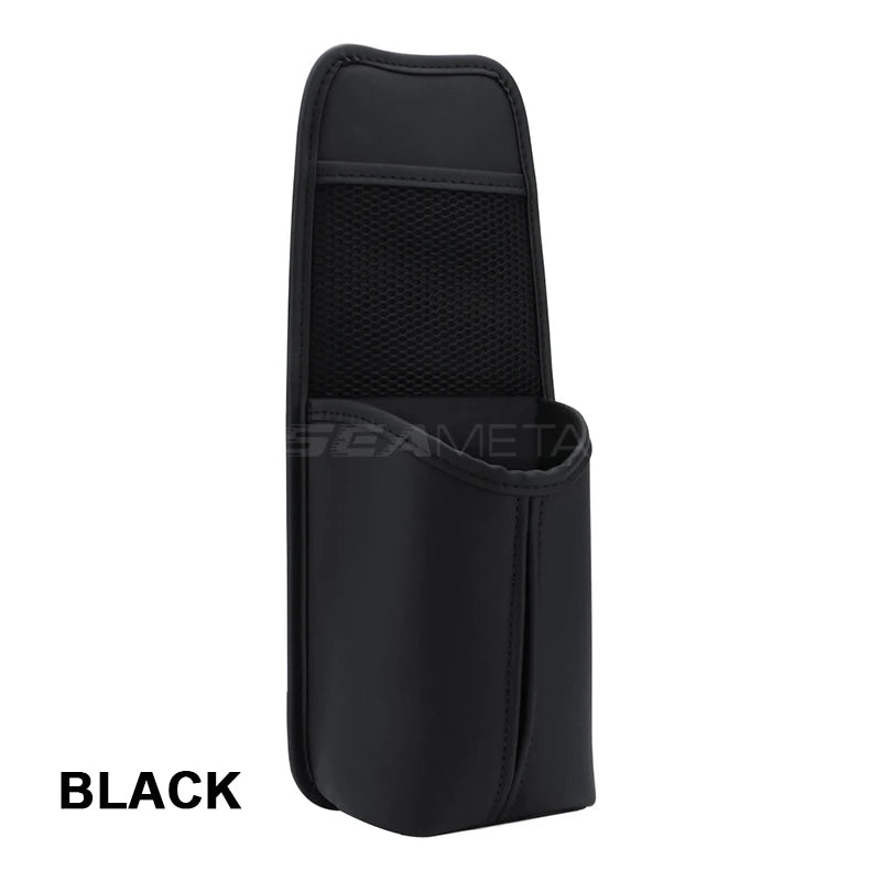 SEAMETAL Car Seat Side Storage Bag Hanging Auto Seat Organizer Tissue Holder Universal Mesh Storage Pocket for Phone Bottle