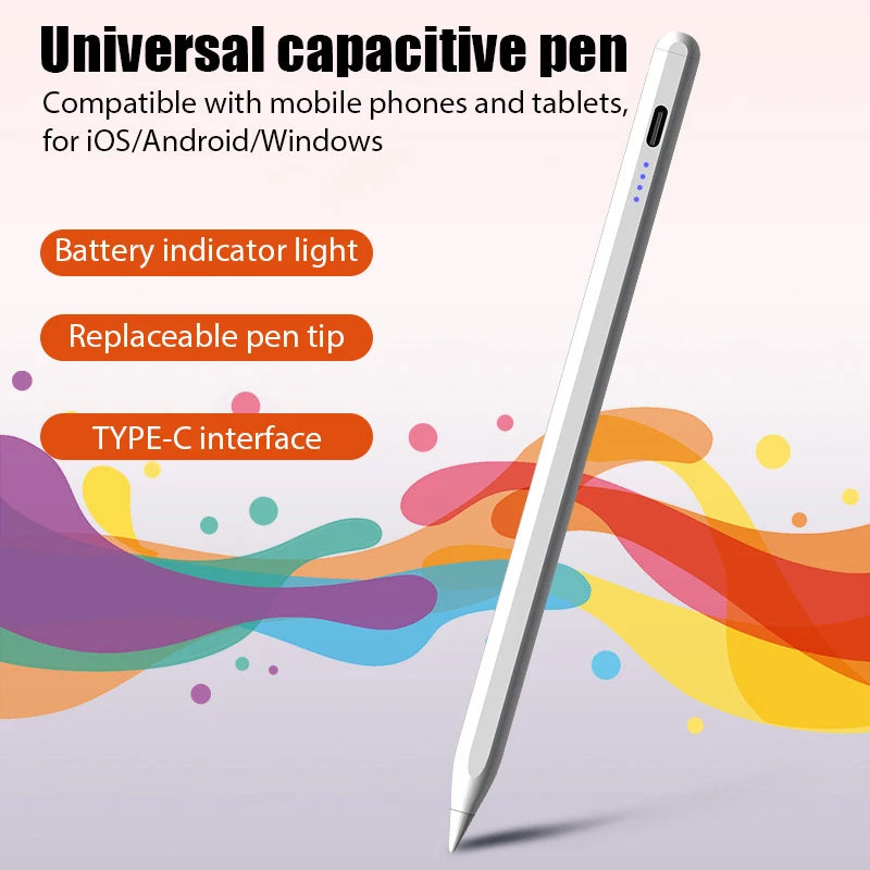 Universal Stylus Pen For Android IOS Windows Capacitive Screen Touch Pen For iPad Apple Pencil For Huawei Xiaomi Tablet Pen - covers4phones