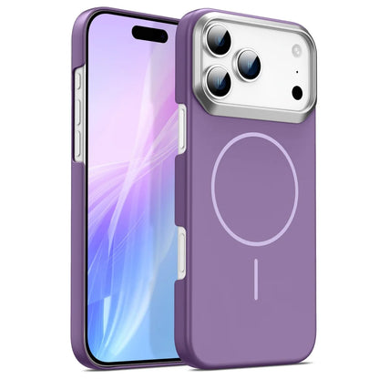 Luxury Razor Lens Matte Magnetic Case For iPhone 17 Air 16 15 14 Plus 13 12 11 Pro Max 16e 16Pro Shockproof Armor Phone Cover