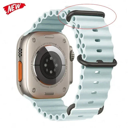 Ocean Band for Apple Watch Straps 45mm 46mm 44mm Ultra 2 49mm 41mm 42mm 40mm wrist bracelet correa iWatch series 7 6 3 se 8 9 10