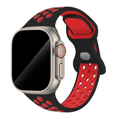 Strap For Apple Watch Band 46mm 44mm 49mm 45mm 40mm 41mm 38 42mm correa Breathable bracelet iwatch series 10 8 SE 7 6 5 9 Ultra