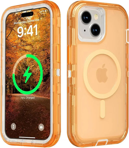 Original Otter Armor Box Defender Magsafe Clear Case For IPhone 16 Pro Max 15 14 Plus 13 12 11Enhanced Shockproof Rugged Cover