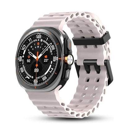 Original Strap for Samsung Galaxy watch Ultra 47mm accessories Marine Silicone Sport Bracelet Correa Galaxy watch 7 Ultra Band