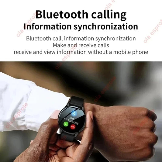 Bluetooth Call Smart Watch Pro 1.39-Inch Custom Dials Music Sports Men Women Watch 6 Health Monitor Smartwatch For Android IOS