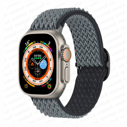 Scrunchie Strap for Apple watch band 45mm 44mm 40mm 41mm 42mm 46mm 49mm Elastic Nylon bracelet iWatch 11 10 9 8 7 6 se Ultra 3/2