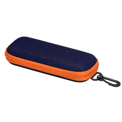 Denim Fabric Glasses Cases Zipper Sunglasses Protection Container Eyeglasses Pencil Case Reading Glasses Box Organizer Carry Bag