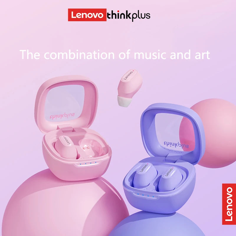 Lenovo Thinkplus XT62 Earphone Bluetooth 5.3 Headphones Waterproof Touch Control Low Latency HiFi Earbuds Sport Headset HD Call
