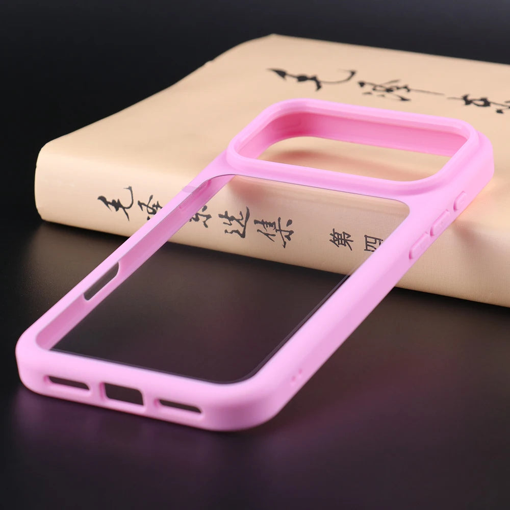UGOjP Case For iPhone 17 Pro Max 17 Air 17 17 Pro Transparent Phone Case Men Thin Shockproof Protective Clear Hard PC Back Cover