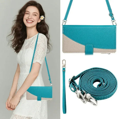 For iPhone 17 Pro Max 5G 2025 6-Card Zipper Leather Crossbody Funda For iPhone 17 Air Luxury Cover for iPhone 17 Pro Flip Case