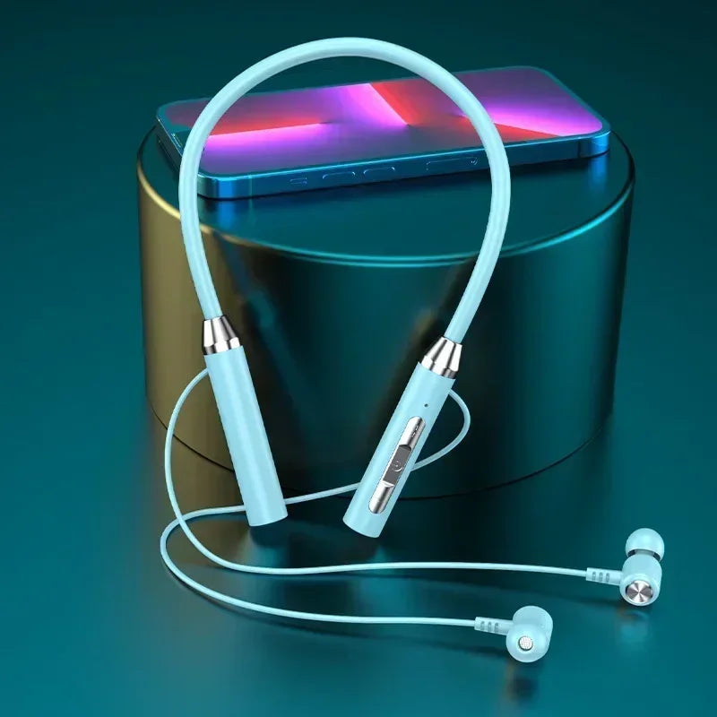 K58 Wireless Headphones Bluetooth Neckband Magnetic Headphones Sports Running 5.3 Headphones with Microphone