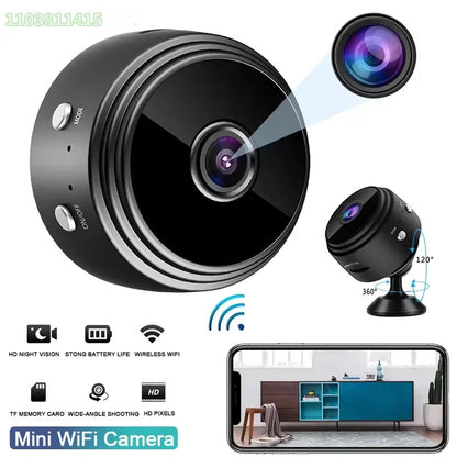 A9 WiFi Mini Camera Wireless Video Recorder WiFi 1080P HD Mini Voice Cameras SecurityMonitoring For nfants And Pets Smart Home