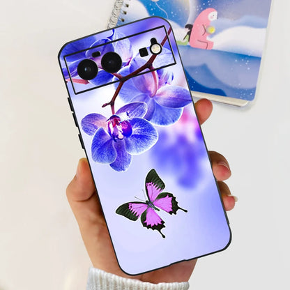 For Cover Google Pixel 6 Case Cute Cat Cartoon Bumper Back Shockproof Soft TPU Case For Google Pixel 6A 6PRO Pixel 6 Phone Cases
