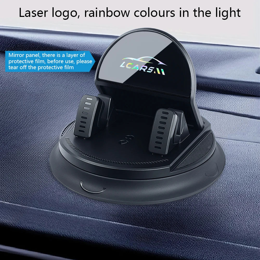 360 Degree Rotating Car Phone Holder Sticky Suction Cup Multi-Purpose Use Mobile Stand for Dashboard Auto & House car accessory