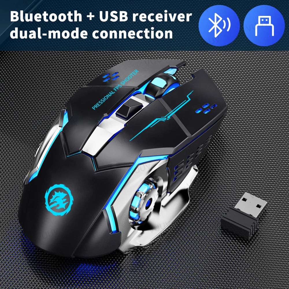 Wireless Gaming Mouse Bluetooth