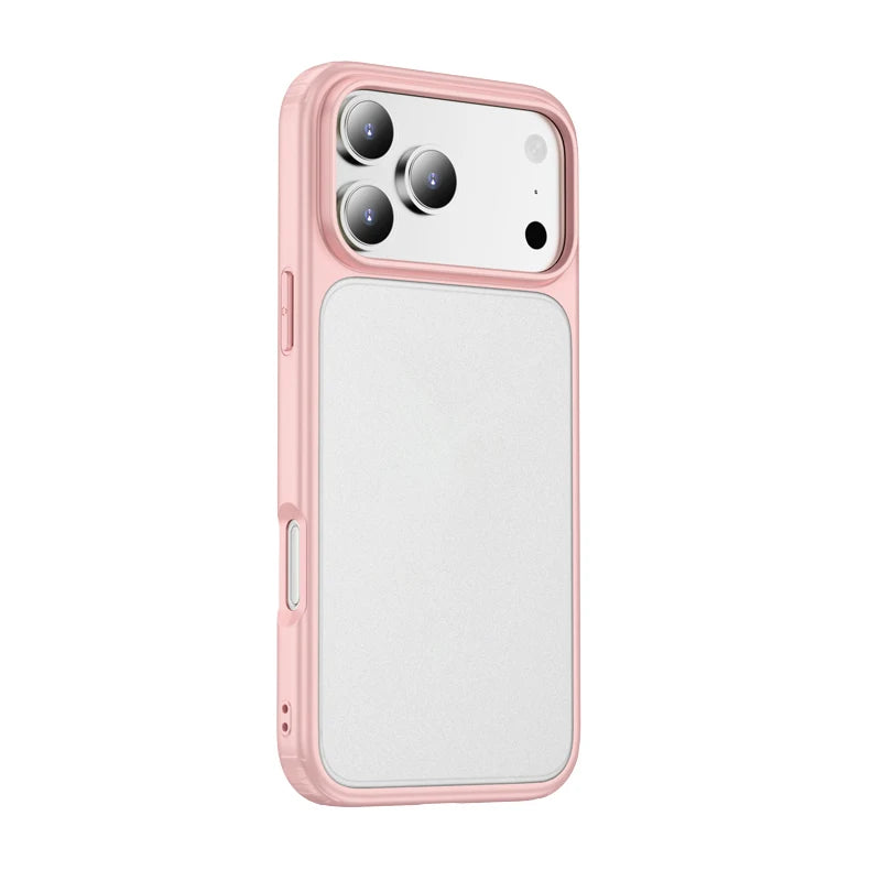 Premium Magnetic Charging Frosted Shockproof Phone Case for IPhone 17 Air 16 15 14 Plus Pro Max Skin Feeling Rugged Armor Cover