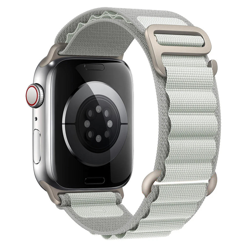 for Apple watch Straps 45mm 46mm 49mm 42mm iwatch Band 44mm 41mm 40mm Nylon Alpine bracelet correa Series 10 9 8 7 6 SE Ultra 2