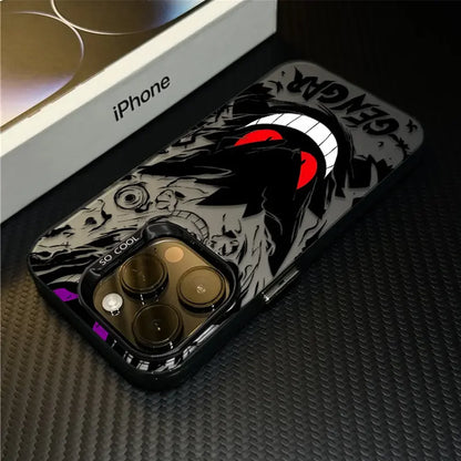 Anime Gengar Phone Case for Samsung Galaxy S25 S24 S23 S22 S21 S20 Note20 FE Ultra Plus 4G 5G Anti Fall Matte Back Cover