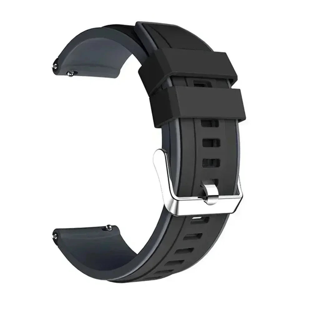 Silicone 22 20mm Watch Strap for HUAWEI WATCH GT 4 Pro 46mm Band GT 3 SE 2 42mm HONOR Magic Watch4 GS 3 Pro Replacement Bracelet