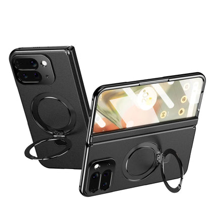 Magnetic Hinge Case For Google Pixel 10 Pro Fold 360 Full Protection Screen Glass Wireless Magnetic Holder Cover