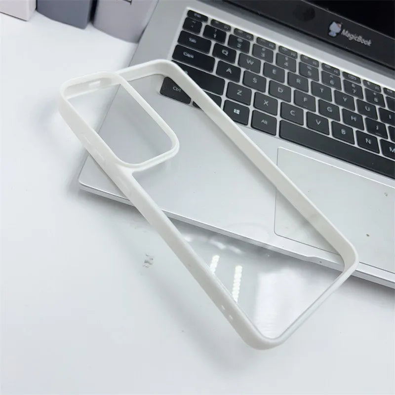 For Samsung Galaxy S25 Cute Winter Snow Case for Samsung S24 S25 S23 Ultra S 25 24 Plus Christmas Santa Claus Clear Phone Cover