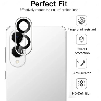 1-5Pcs 3D Camera Protector Glass For Samsung S25 Edge 2025 Lens Protective Tempered Glass Film For Samsung Galaxy S25Edge