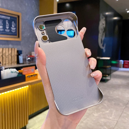 For Magsafe Leather Borderless Aroma Cooling Case For iPhone 17 16 15 14 13 12 11 Pro Max Plus 17 Air 16E Magnetic Back Cover