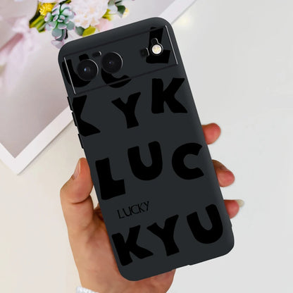 For Cover Google Pixel 6 Case Cute Cat Cartoon Bumper Back Shockproof Soft TPU Case For Google Pixel 6A 6PRO Pixel 6 Phone Cases