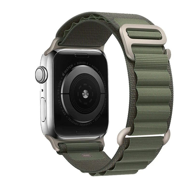for Apple watch Straps 45mm 46mm 49mm 42mm iwatch Band 44mm 41mm 40mm Nylon Alpine bracelet correa Series 10 9 8 7 6 SE Ultra 2