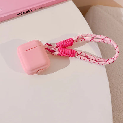 Earphone Case with Lanyard Strap for AirPort Pro 2 2022 2nd Generation Air Pods 3 2 1 3rd Gen Cover Accessories - covers4phones