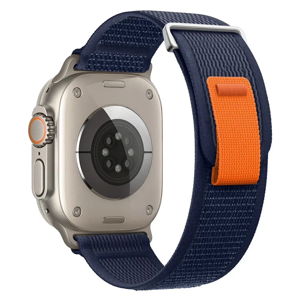 Trail Loop Strap For Apple Watch Ultra 2 49mm Series 9 8 7 45mm 41mm Sports Nylon Wristband For iWatch 6 5 4 3 SE 44mm 40mm 42mm