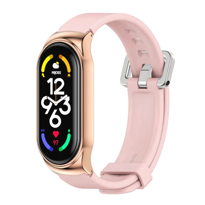 Strap For Xiaomi Mi Band 10 9 8 7 6 5 4 3 Silicone Wristband Bracelet Replacement For Xiaomi Band 8 MiBand 7 6 5 4 3 Wrist Strap