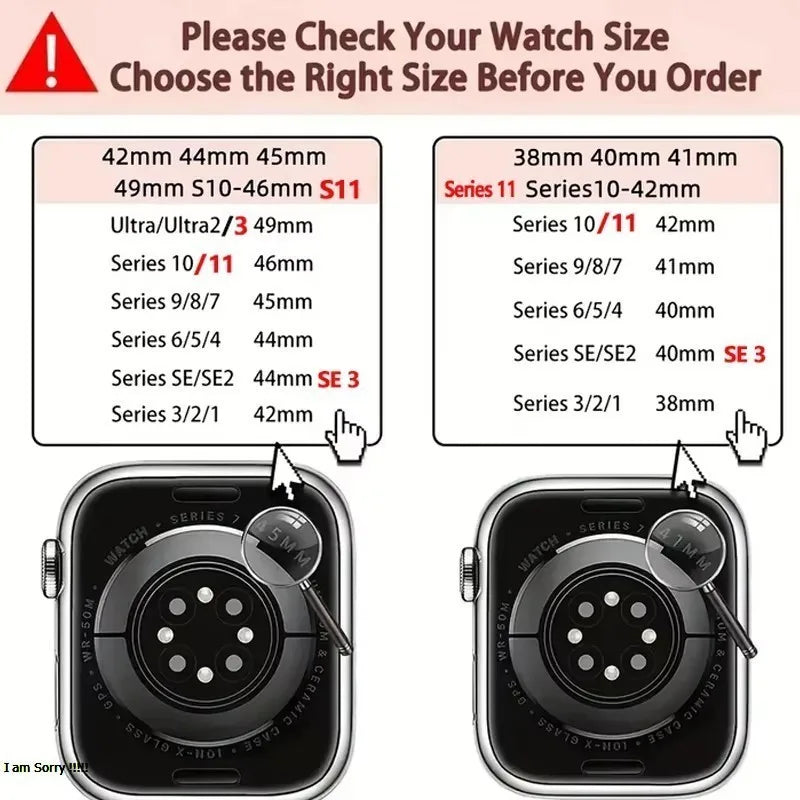 Silicone Christmas Band for Apple Watch Ultra 3-2 Strap 49mm 46mm 41mm 42mm 44mm 45mm Sport Bracelet for iWatch 11 10 9 8 7 6 5