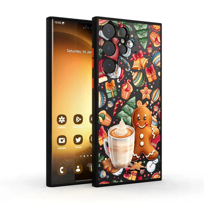 Christmas Style Pattern Case for Samsung Galaxy S22 Plus S20 S21 S10 S25 Edge S9 S24 FE S23 Ultra Back Phone Cover