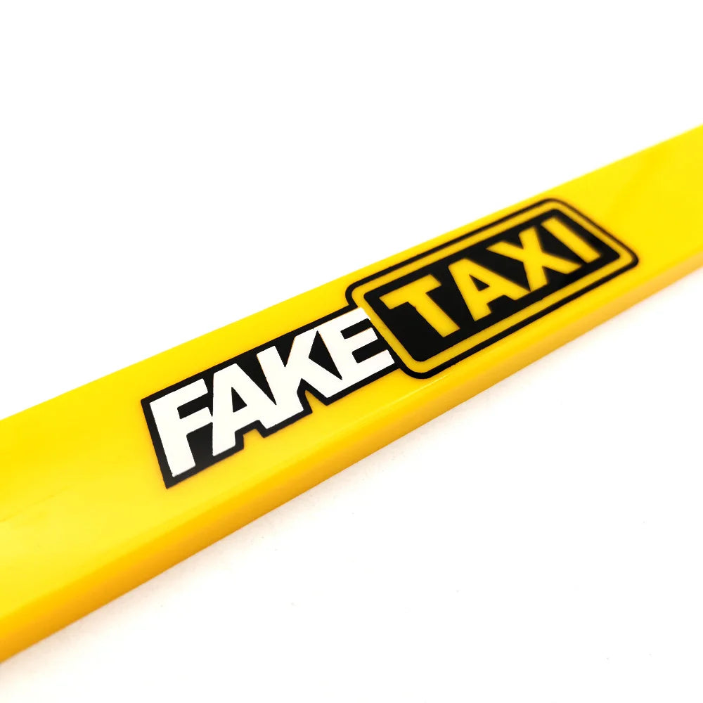 1 Pair(2pcs) JDM Racing Style USA Standard ABS Car License Plate Frame For Tofu Akina Fake Taxi Spoon Hokkaido Decoration Auto