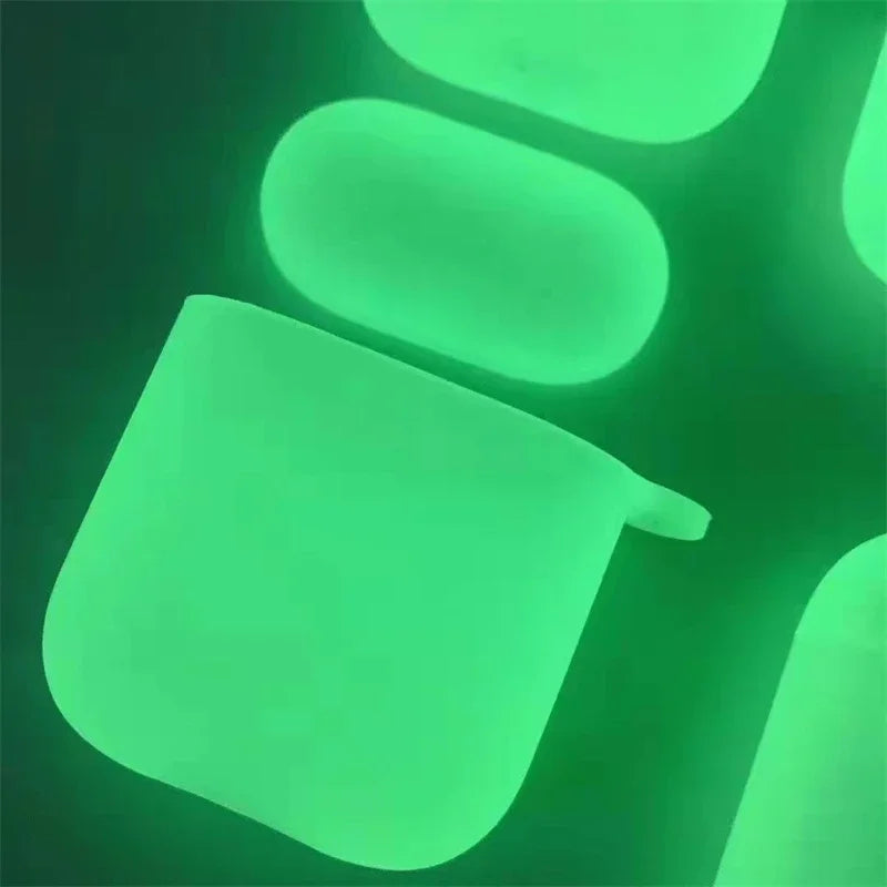 Night Light Luminous Silicone Soft Earphone Case for Apple Airpods 3 2 1 Pro 2 Air Pods Pro2 3rd 2rd Generation Headphone Cover
