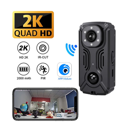 MD31 Mini PIR Video Body Camera Back Clip Photography DV Smart Camera HD 1080P Recorder Motion Activated Small For Car Nanny Cam