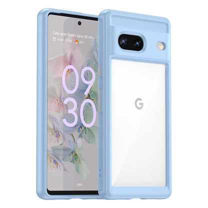 For Google Pixel 7 Case Cover Google Pixel 7 Capa Shockproof Bumper Clear Transparent Multicolour Fundas Google Pixel 7 8 Pro 7A