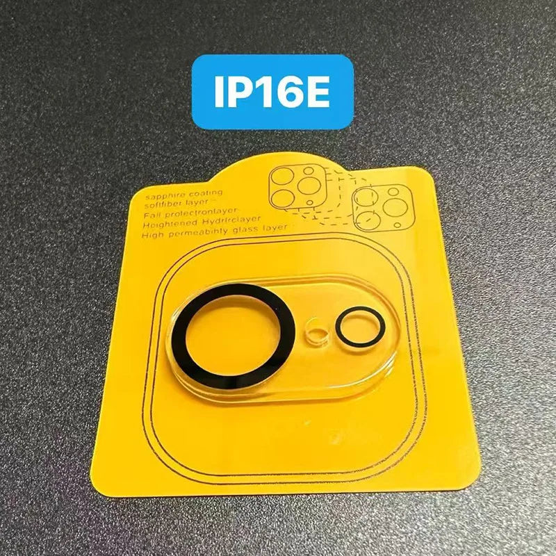 For Apple iPhone 16E 3D Camera Lens Back Cover Protector Tempered Glass for iPhone SE4 2025 Lens Film Cover