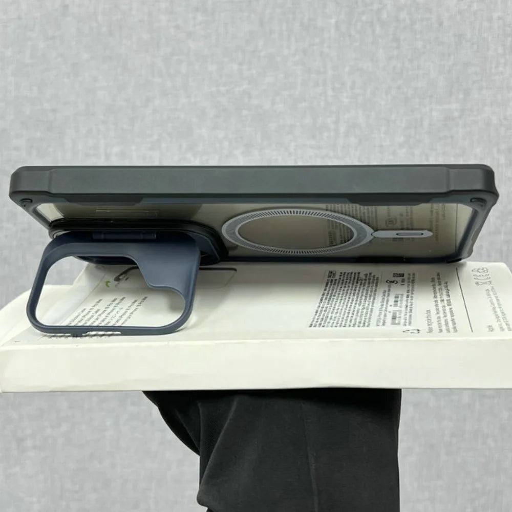 Shockproof Armor Military For Magsafe Case for Samsung Galaxy S25 S24 Ultra Plus S25Edge Wireless Charging Hard Defender Cover