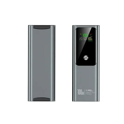 New PD100W Fast Charging Power Bank 20000mAh High Capacity Portable Charger External Spare Battery Laptop Powerbank for IPhone
