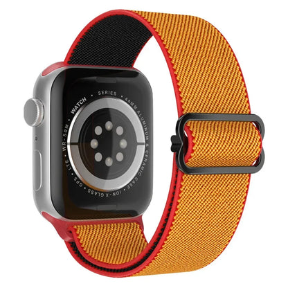 Bling Nylon Strap for Apple Watch Band 44mm 40mm 38mm/42mm bohemian Bracelet iWatch Series 7 6 5 4 3 41mm 45mm 8 9 ultra 2 49mm