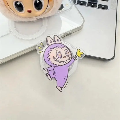 NEW Korea INS Y2K Cartoon Holder For Magsafe Pop.sockets Magnetic Griptok Grip Tok Stand Foldable Phone Bracket Case Accessories