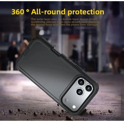 Premium Military Grade Heavy Armor Phone Case for IPhone 17 Air 16 15 14 Plus 13 12 ProMax Pro Shockproof Hard Protective Cover