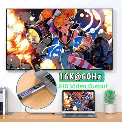 PD 240W Magnetic USB C Adapter Fast Charging Type C to USB C USB4 Connector 80Gbps 16K60Hz for Thunderbolt 5 4 iPhone 16 Macbook