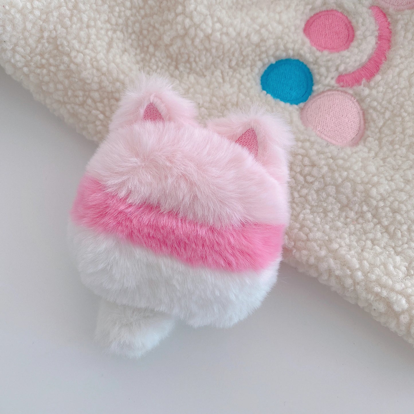 Cute Cat Soft Fur Furry Case for Apple Airpods 1 2 3 4 Pro 2 Wireless Earphone Protective Cover Charging Box for Airpods Pro 3
