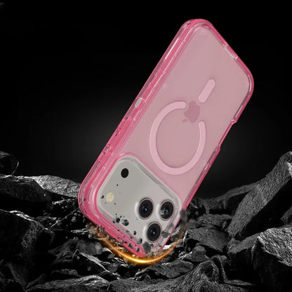 3IN1 Military Clear Armor Magnetic Charge Case for IPhone 17Air 16 15 14 Plus 13 12 Pro Max Rugged Durable Protector Cover Funda