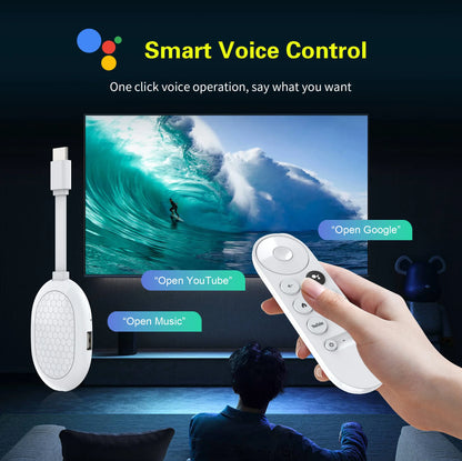 Mortal Android 14.0 Smart TV Stick Q2S Allwinner H313 Wifi6 BT5.X Voice Remote 4K HDR10 2G16G Netflix Decoding Android Mini Box
