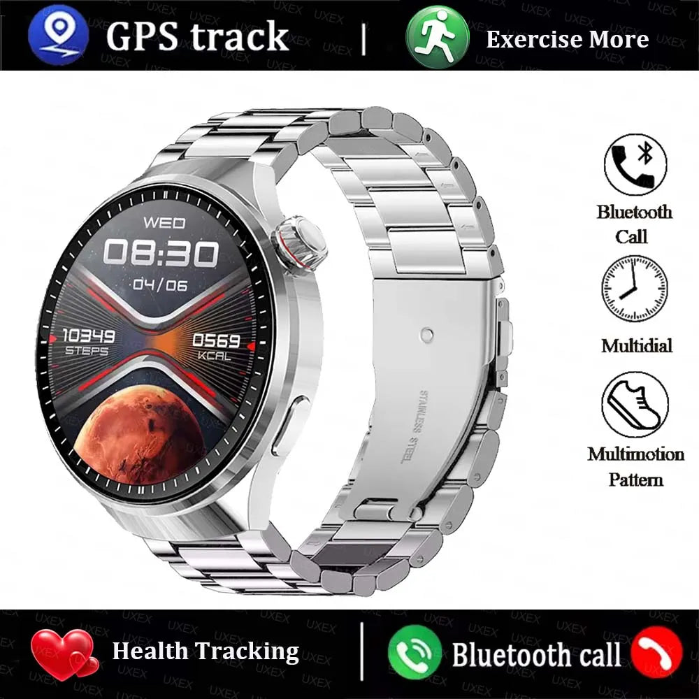 Outside Men Smartwatch HD Display Health Tracking Bluetooth Call Voice Assistant Sports Christmas Gift Smartwatch Women 2026 New